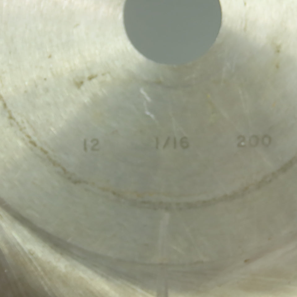 Simonds Si-Maloy 10-3/4" Circular Saw Blade 1/16" Thickness 200 Teeth 1" Bore