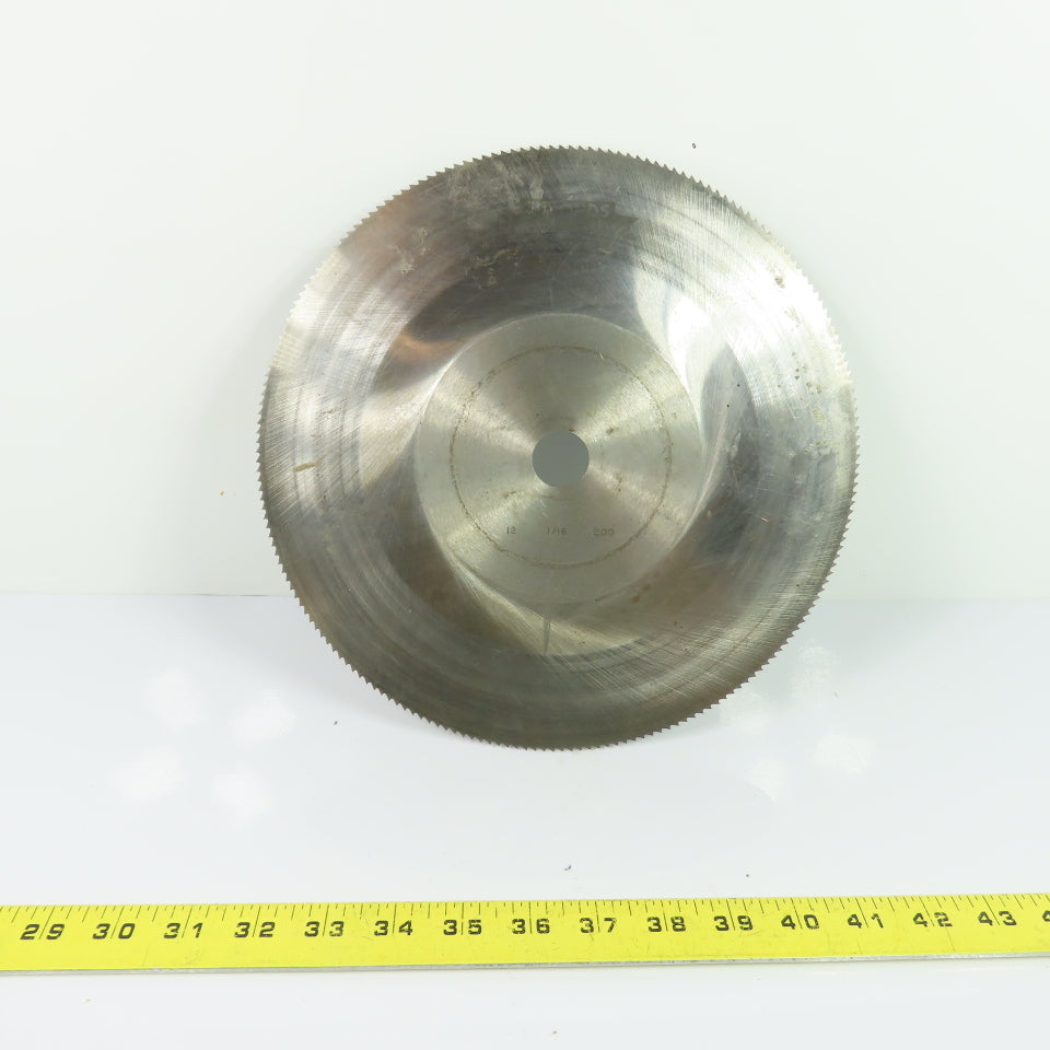 Simonds Si-Maloy 10-3/4" Circular Saw Blade 1/16" Thickness 200 Teeth 1" Bore