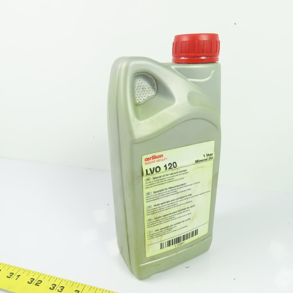 Leybold L 120 01 LVO 120 Special Mineral Oil for Vacuum Pumps 1 Liter