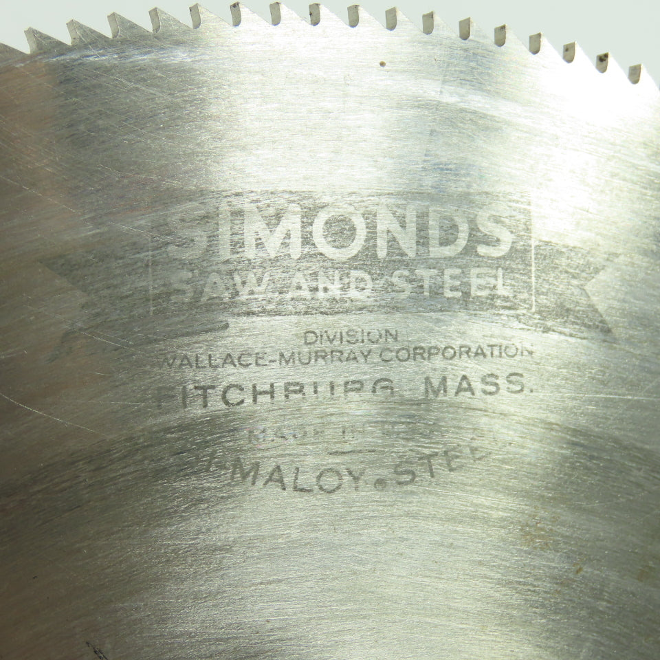 Simonds 3330 Saw and Steel 10-9/16" Aluminum Cutting Blade 1" Bore