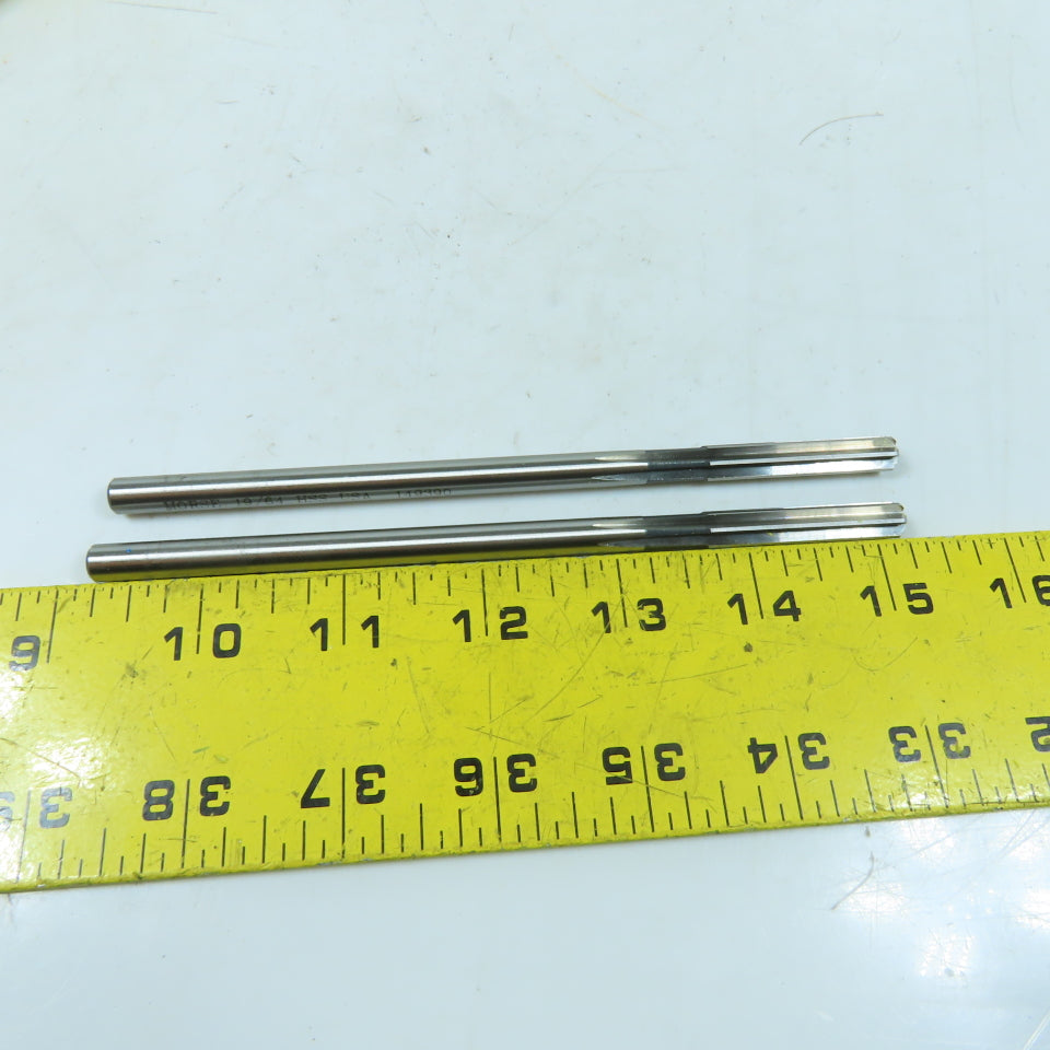 Morse 19/64" Straight Flute Chucking Reamer Lot of 2