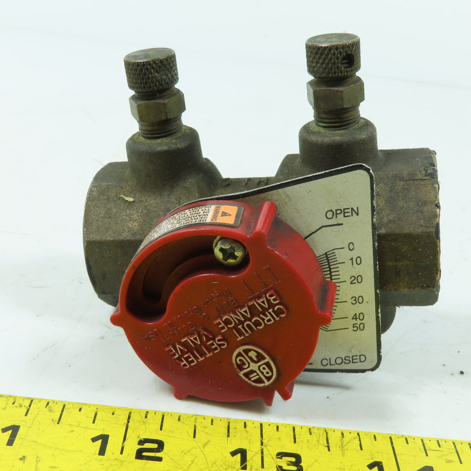Bell & Gossett 3/4" NPT Circuit Setter Balance Valve