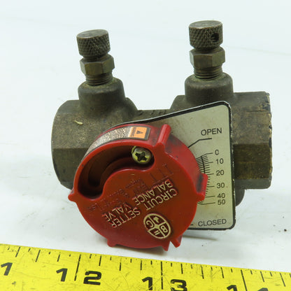 Bell & Gossett 3/4" NPT Circuit Setter Balance Valve