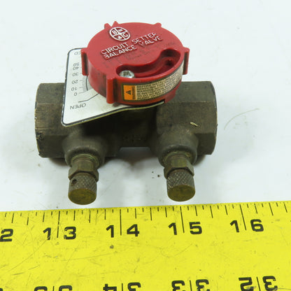 Bell & Gossett 3/4" NPT Circuit Setter Balance Valve