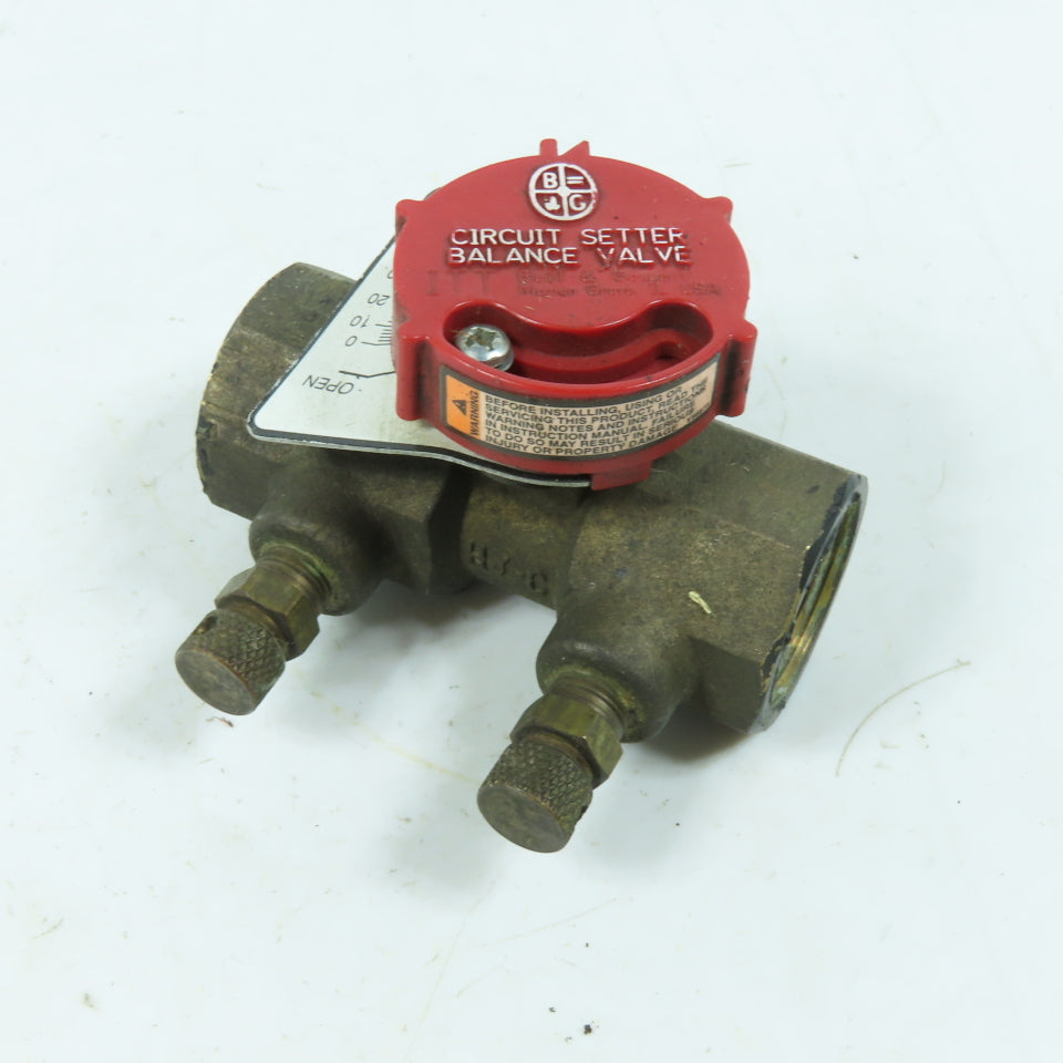 Bell & Gossett 3/4" NPT Circuit Setter Balance Valve