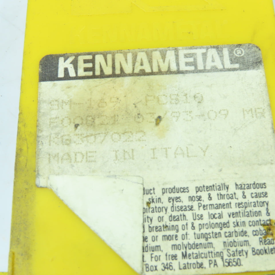 Kennametal Misc. Shape Carbide Turning Insert Lot Of 29