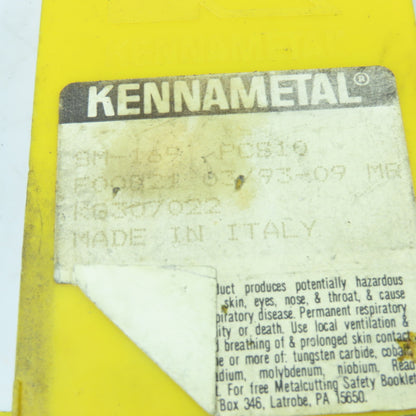 Kennametal Misc. Shape Carbide Turning Insert Lot Of 29