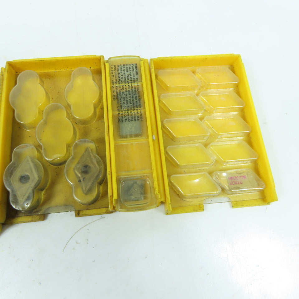 Kennametal Misc. Shape Carbide Turning Insert Lot Of 29
