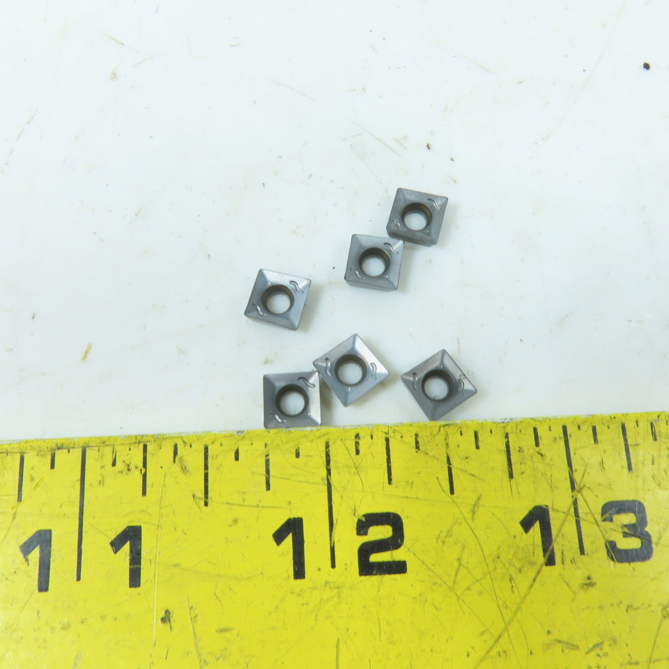 Iscar XOMT 060204-HQ Carbide Indexing Insert IC328 Lot Of 6