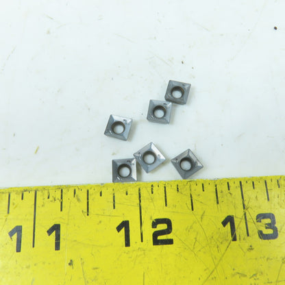 Iscar XOMT 060204-HQ Carbide Indexing Insert IC328 Lot Of 6
