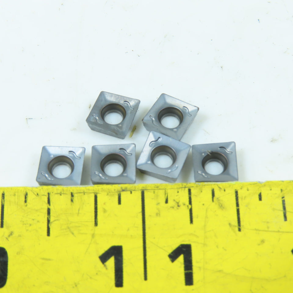 Iscar XOMT 060204-HQ Carbide Indexing Insert IC328 Lot Of 6