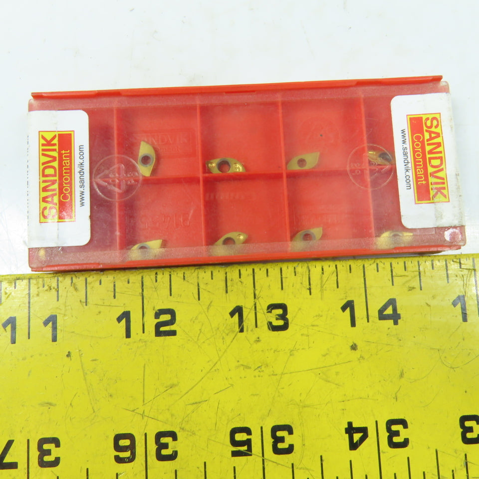 Sandvik RA216-10 Carbide Indexing Insert TiN Coated New Lot Of 10
