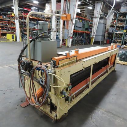 A&S Machinery 123"x36" Top Horizontal Sliding Table Panel Saw 10HP 480V 3Ph