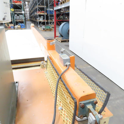 A&S Machinery 123"x36" Top Horizontal Sliding Table Panel Saw 10HP 480V 3Ph