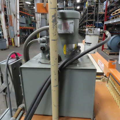 A&S Machinery 123"x36" Top Horizontal Sliding Table Panel Saw 10HP 480V 3Ph