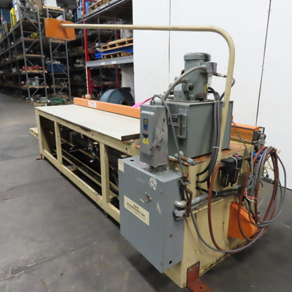 A&S Machinery 123"x36" Top Horizontal Sliding Table Panel Saw 10HP 480V 3Ph