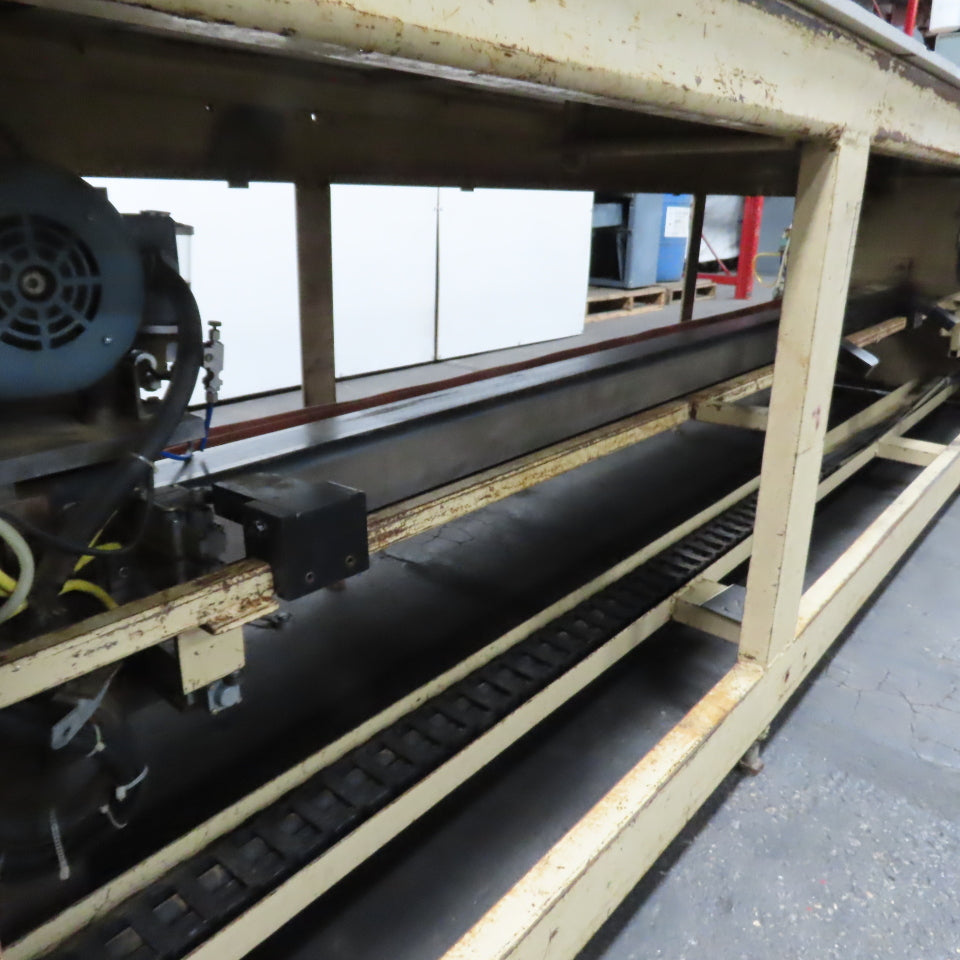 A&S Machinery 123"x36" Top Horizontal Sliding Table Panel Saw 10HP 480V 3Ph