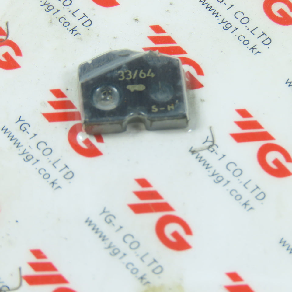 YG-1 S08002 #0 33/64" Carbide Indexing Insert TiAIN Lot Of 2