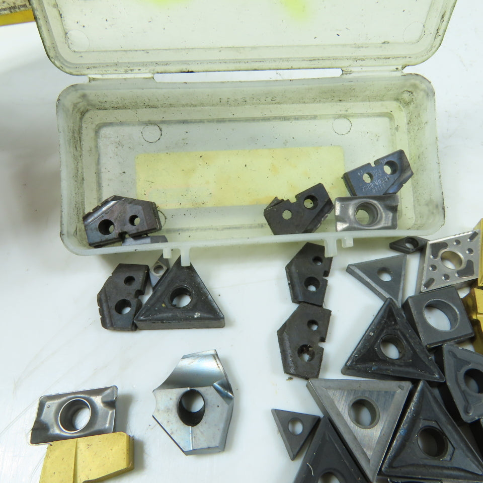 Kennametal Wide Variety Shape Size Carbide Indexing Insert TiN Coated 1Lbs. Lot