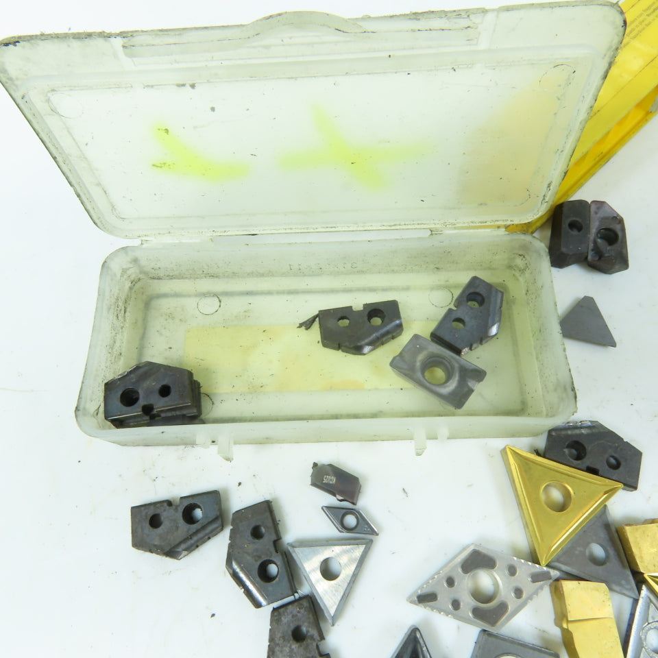 Kennametal Wide Variety Shape Size Carbide Indexing Insert TiN Coated 1Lbs. Lot