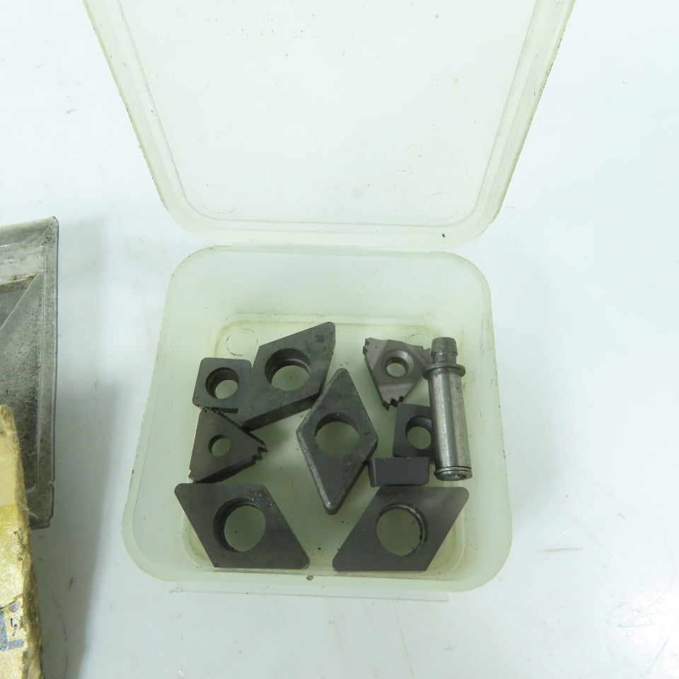 Kennametal Wide Variety Shape Size Carbide Indexing Insert TiN Coated 1Lbs. Lot