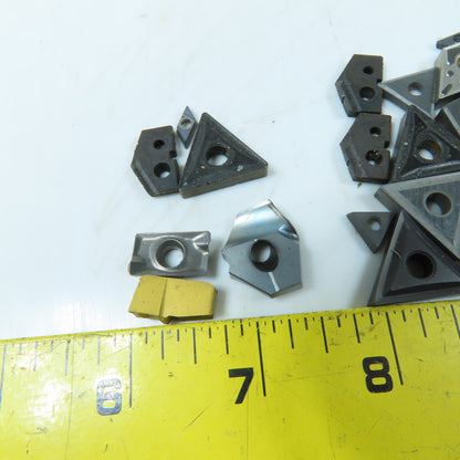 Kennametal Wide Variety Shape Size Carbide Indexing Insert TiN Coated 1Lbs. Lot