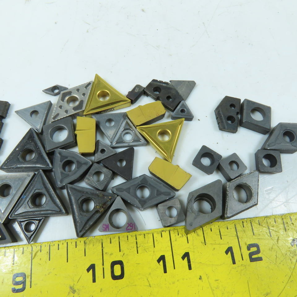 Kennametal Wide Variety Shape Size Carbide Indexing Insert TiN Coated 1Lbs. Lot