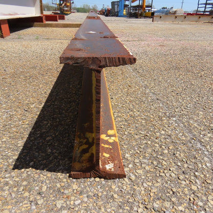 S10 x 25.4 Tapered Flange I-Beam 0.31" Web 26' L x4-1/2" W 10" H