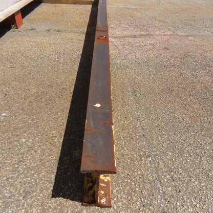 S10 x 25.4 Tapered Flange I-Beam 0.31" Web 26' L x4-1/2" W 10" H