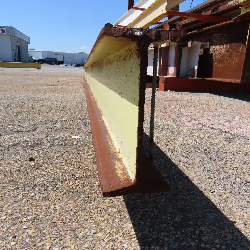 S10 x 25.4 Tapered Flange I-Beam 0.31" Web 26' L x4-1/2" W 10" H