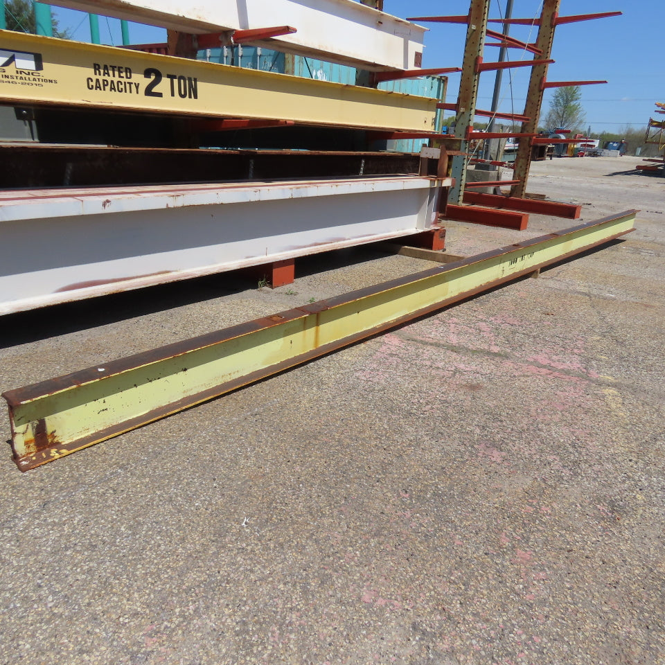 S10 x 25.4 Tapered Flange I-Beam 0.31" Web 26' L x4-1/2" W 10" H