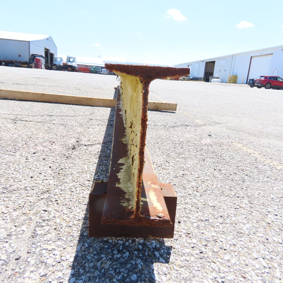 S10 x 25.4 Flanged Taper I-Beam 0.31"Web 20' L x 4-5/8" W 10" H
