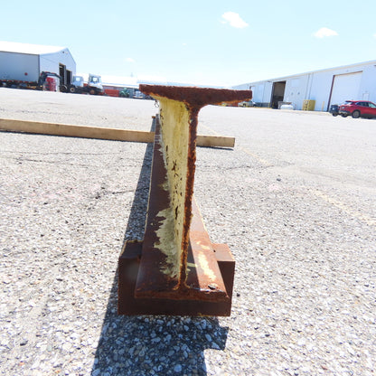 S10 x 25.4 Flanged Taper I-Beam 0.31"Web 20' L x 4-5/8" W 10" H