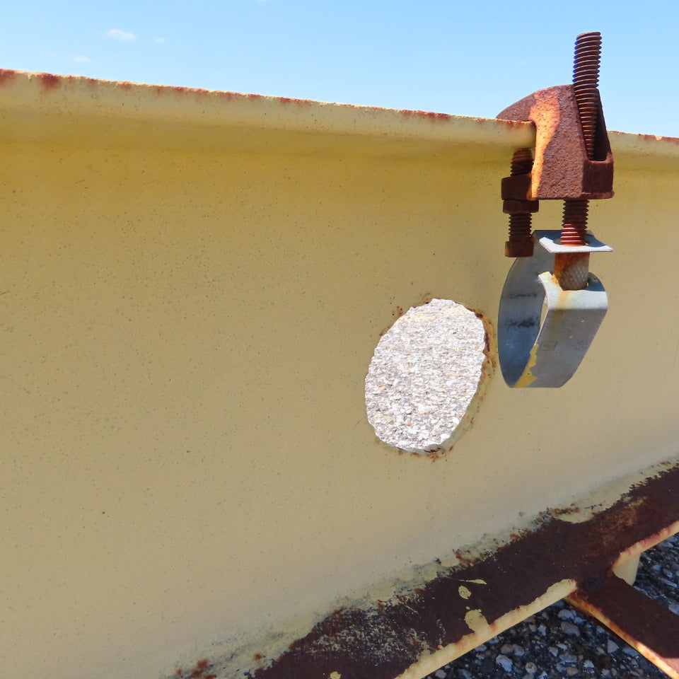 S10 x 25.4 Flanged Taper I-Beam 0.31"Web 20' L x 4-5/8" W 10" H