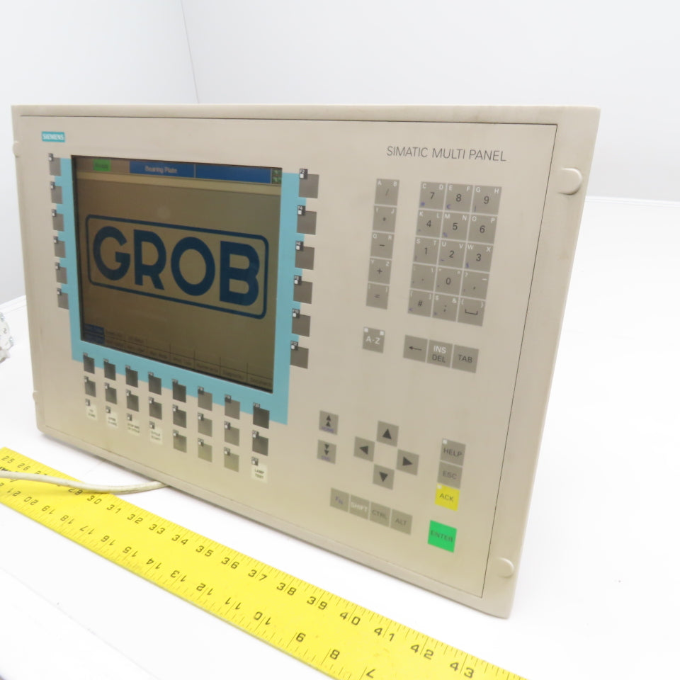 Siemens 6AV6542-0AG10-0AX0 Simatic Multi Panel Color HMI Controller Display 24V