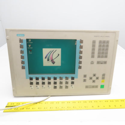 Siemens 6AV6542-0AG10-0AX0 Simatic Multi Panel Color HMI Controller Display 24V