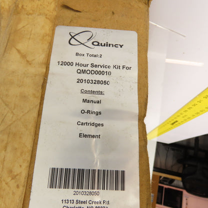 Quincy 2010328050 QMDC010-12000 12000 Hour Service Kit For QMOD00010