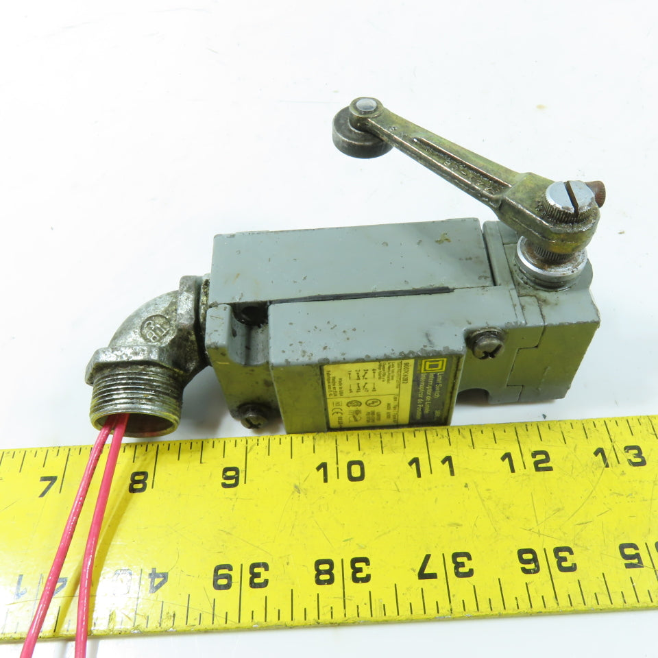 Square D 9007C62B2 600VAC Lever Action Limit Switch