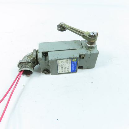 Square D 9007C62B2 600VAC Lever Action Limit Switch