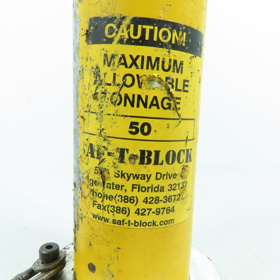 Saf-T-Block 50 Ton Die Mold Press "Hands In Die" Safety Blocking Device 12" Tall