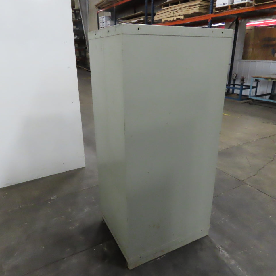 Stanley Vidmar 7 Drawer Small Parts Tools Storage Shop Cabinet 22.5" x 28" x 59"