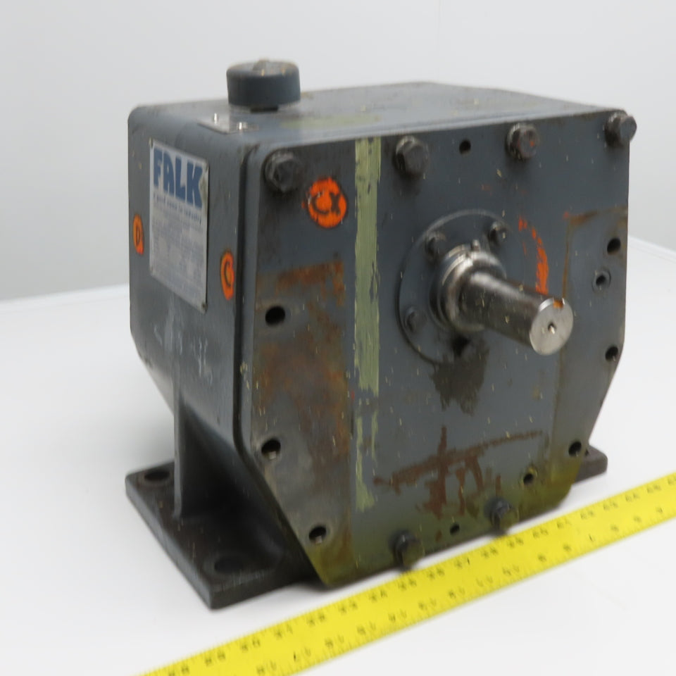 Falk 1040FZ2A 25.64:1 Ratio Enclosed Gear Drive 68RPM Output 8Hp
