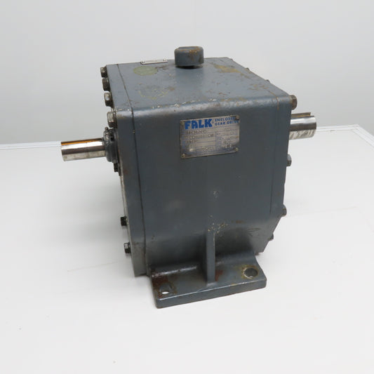 Falk 1040FZ2A 25.64:1 Ratio Enclosed Gear Drive 68RPM Output 8Hp