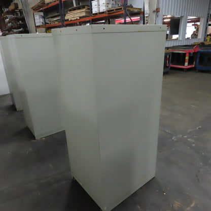Stanley Vidmar 7 Drawer Small Parts Tools Storage Shop Cabinet 22.5" x 28" x 59"