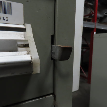 Stanley Vidmar 7 Drawer Small Parts Tools Storage Shop Cabinet 22.5" x 28" x 59"