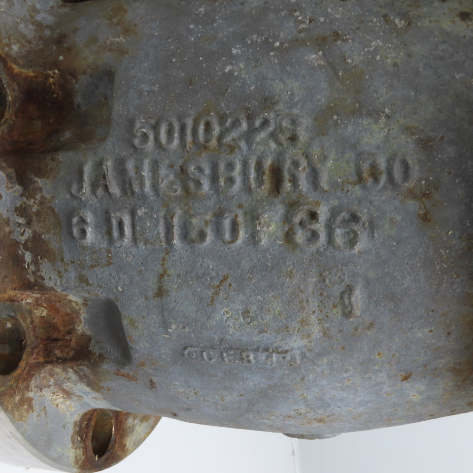Jamesbury 5010223 6" 150F Stainless Steel Flanged Ball Valve 1" Square Stem