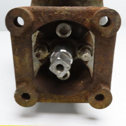Jamesbury 5010223 6" 150F Stainless Steel Flanged Ball Valve 1" Square Stem