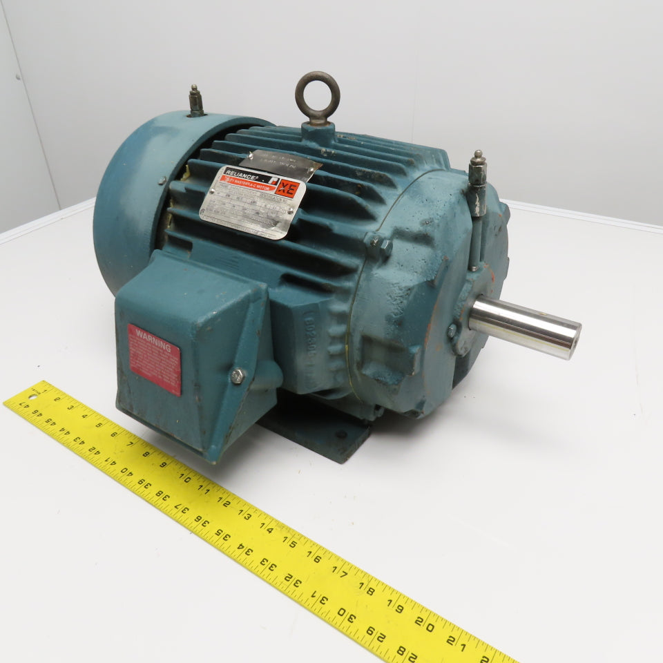 Reliance 5YAH19179A1 7.5HP Electric Motor 1760RPM 460V 3Ph 213T Frame