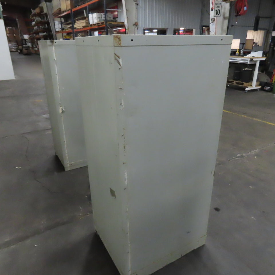 Stanley Vidmar 8 Drawer Small Parts Tools Storage Shop Cabinet 22.5" x 28" x 59"