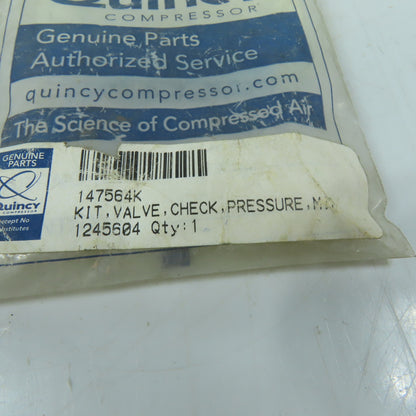 Quincy Compressor 1245604 147564K Check Valve Pressure Kit